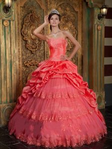 Quinceanera Coral Dresses