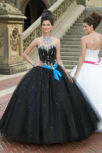 Quinceanera Dresses Black and White