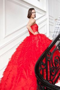 Red Dress for Wedding