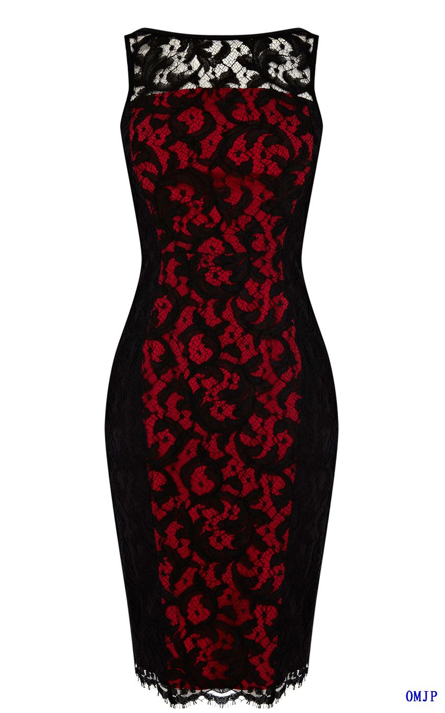 Red Lace Dress | DressedUpGirl.com