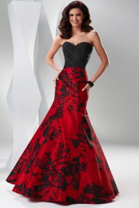 Red and Black Prom Dresses