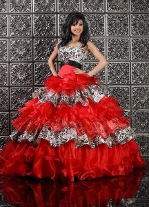 Red and Black Quinceanera Dresses