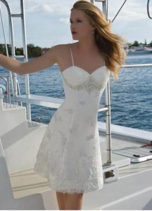 Short Beach Wedding Dresses