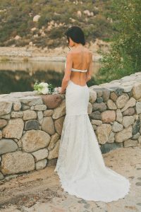 Simple Backless Wedding Dresses