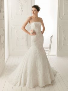 Strapless Mermaid Wedding Dress