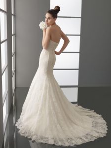 Strapless Mermaid Wedding Dress