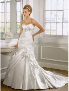 Strapless Mermaid Wedding Dresses