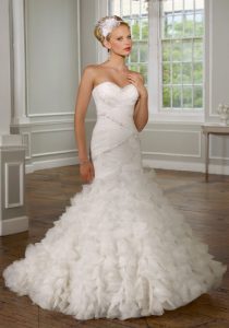 Strapless Mermaid Wedding Dresses