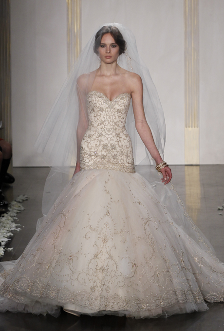 Lazaro CHEYENNE Sparkly Ruffle Princess Wedding Dress HK | Designer Bridal  Room