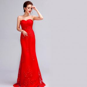 Wedding Dress Red