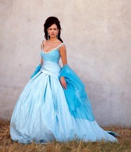 Wedding Dresses Blue