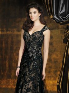 Wedding Dresses with Black Lace