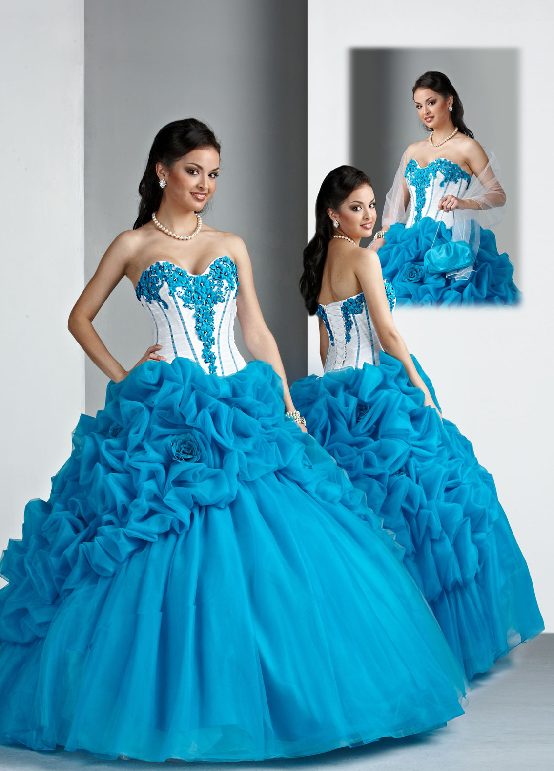  Turquoise  Quinceanera  Dresses  Picture Collection 