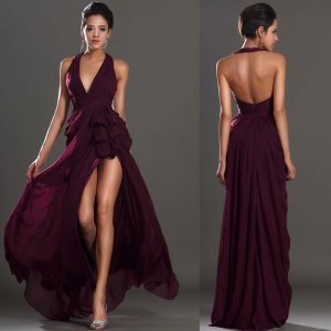 Backless Prom Open Back Dresses