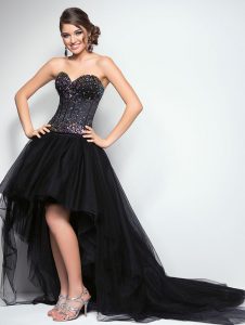Black Corset Prom Dress