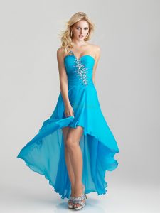 Blue High Low Prom Dresses