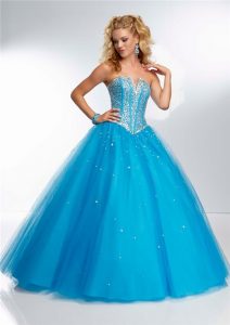Corset Ball Gown Prom Dresses