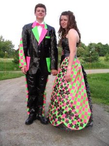 Duct Tape Prom Dress