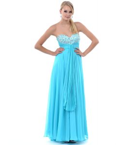 Long Turquoise Prom Dresses