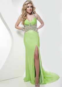 Neon Green Prom Dresses