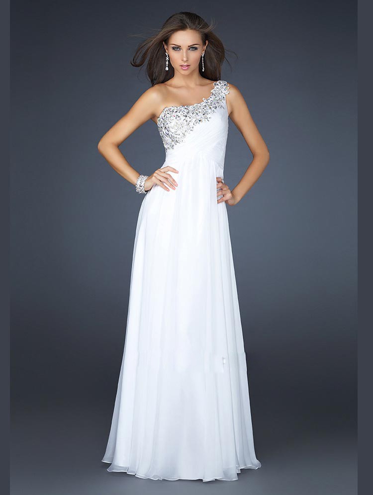 One Shoulder Prom Dresses