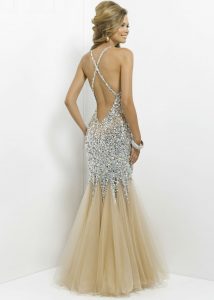 Open Back Prom Dress