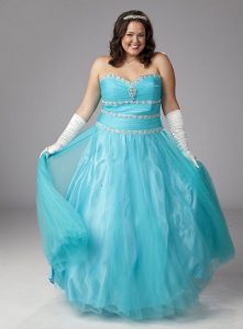 Plus Size Ball Gown Prom Dresses
