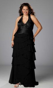 Plus Size Black Party Dresses