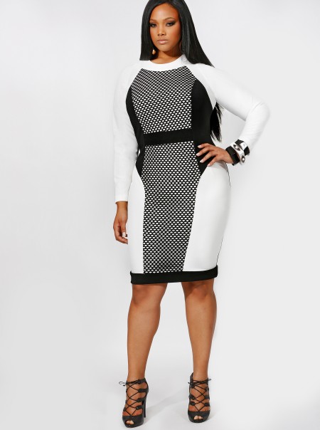 cheap plus size bodycon dresses