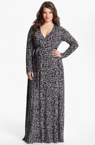 Plus Size Maxi Dresses with Sleeves