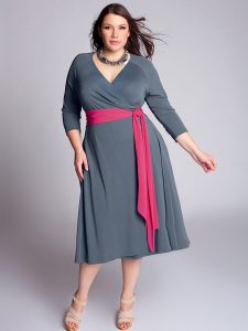 Plus Size Party Dresses with Sleeves