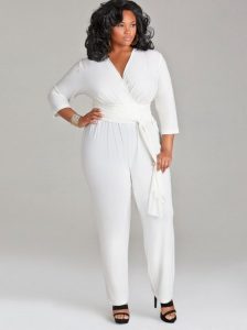 Plus Size White Party Dresses