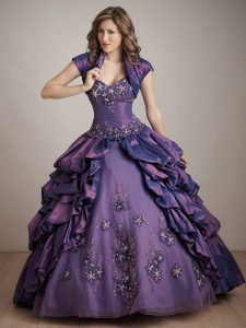 Purple Ball Gown Prom Dresses