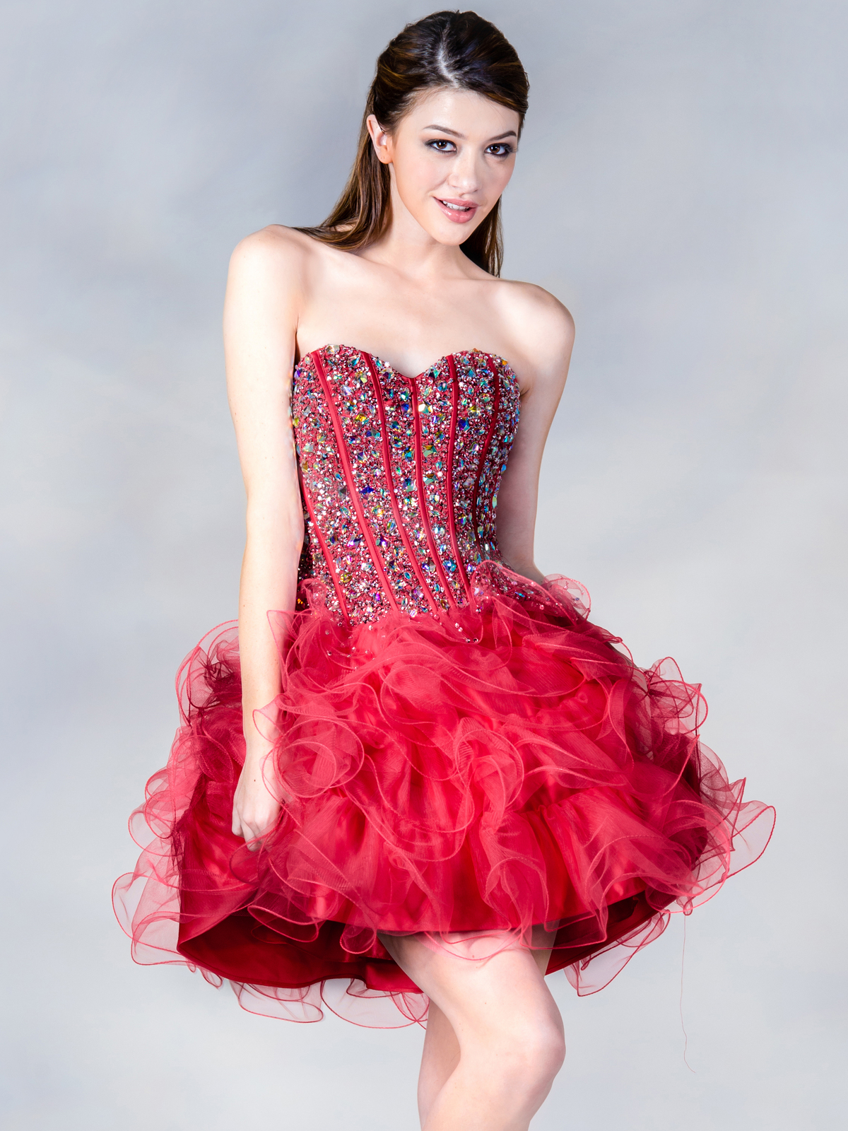 Collection of Corset Prom Dresses.