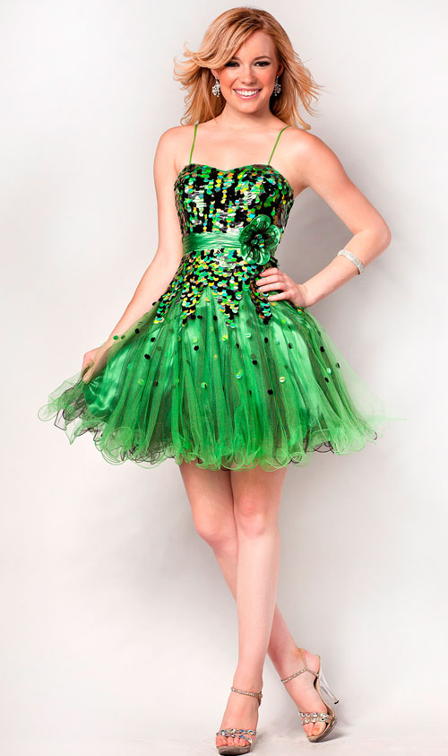 Short Green Prom Dresses 2024 - Candy Nalani