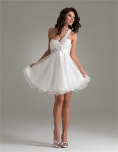 Short White Prom Dresses