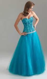 Turquoise Blue Prom Dresses