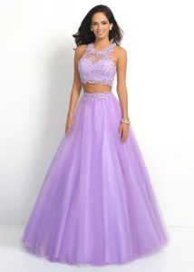 Two Piece Prom Dresses Long