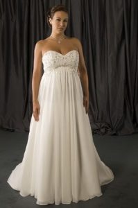 Plus Size Maternity Wedding Dresses