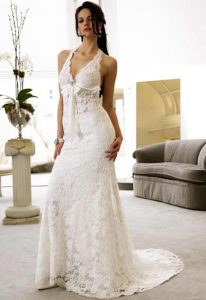 Lace Beach Wedding Dress