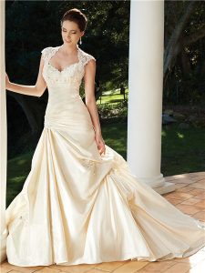 Champagne Wedding Dress