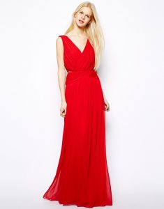 Long Red Maxi Dress