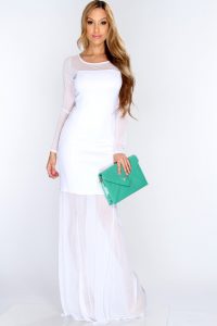 Long White Maxi Dress