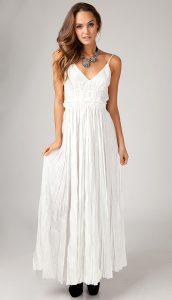 Long White Maxi Dresses