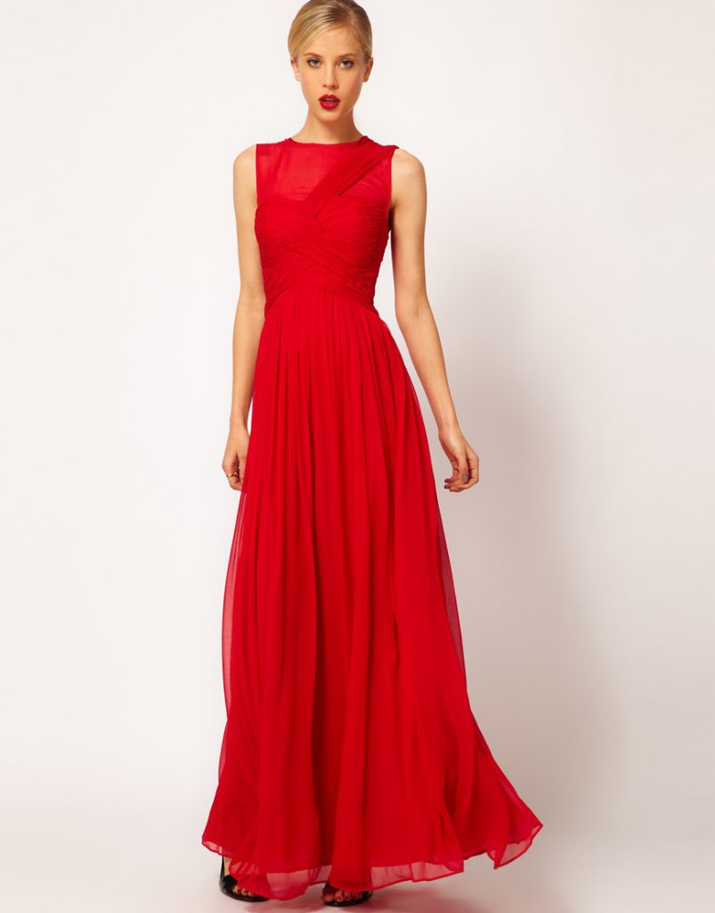 Red Maxi Dress