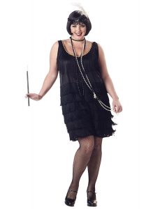 Plus Size Flapper Dress