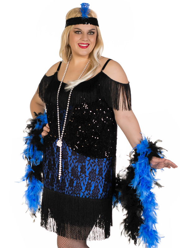 charleston flapper dress plus size