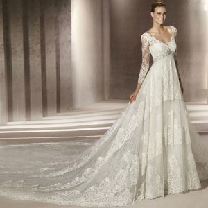 Vintage Wedding Dresses with Sleeves