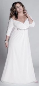 Wedding Dresses with Sleeves Plus Size