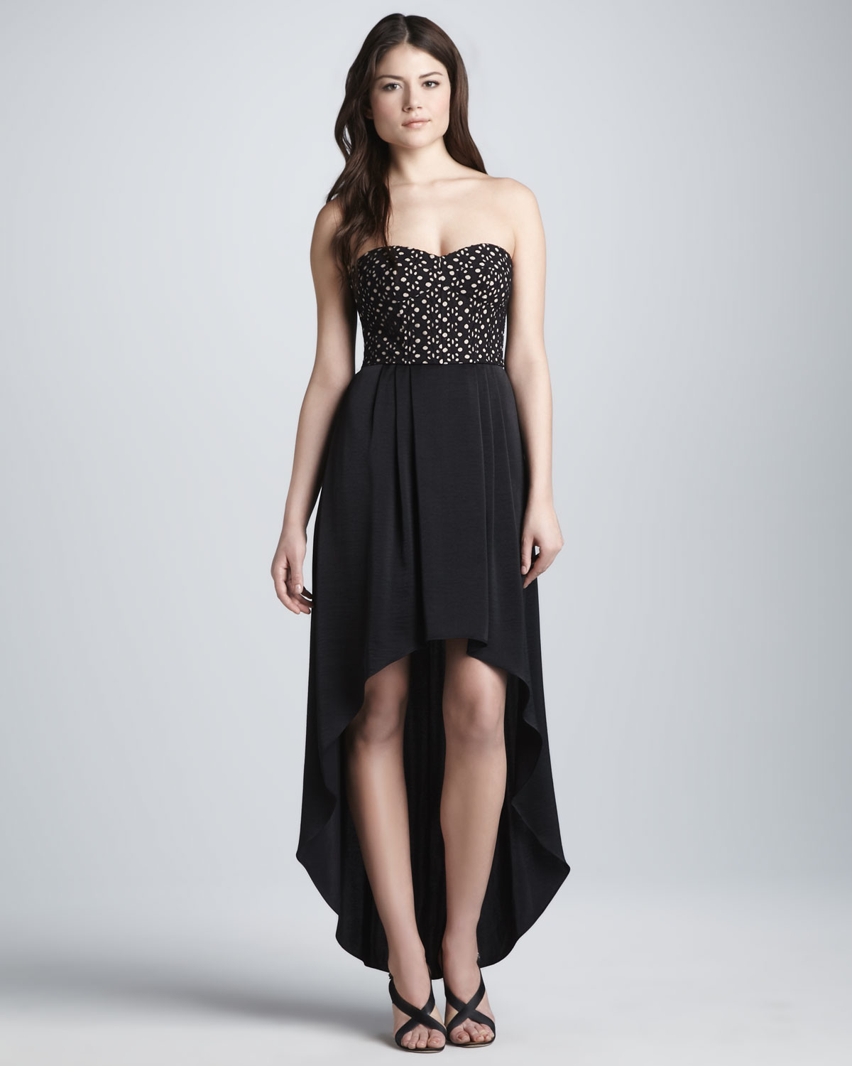 Strapless High Low Dress | Dressed Up Girl